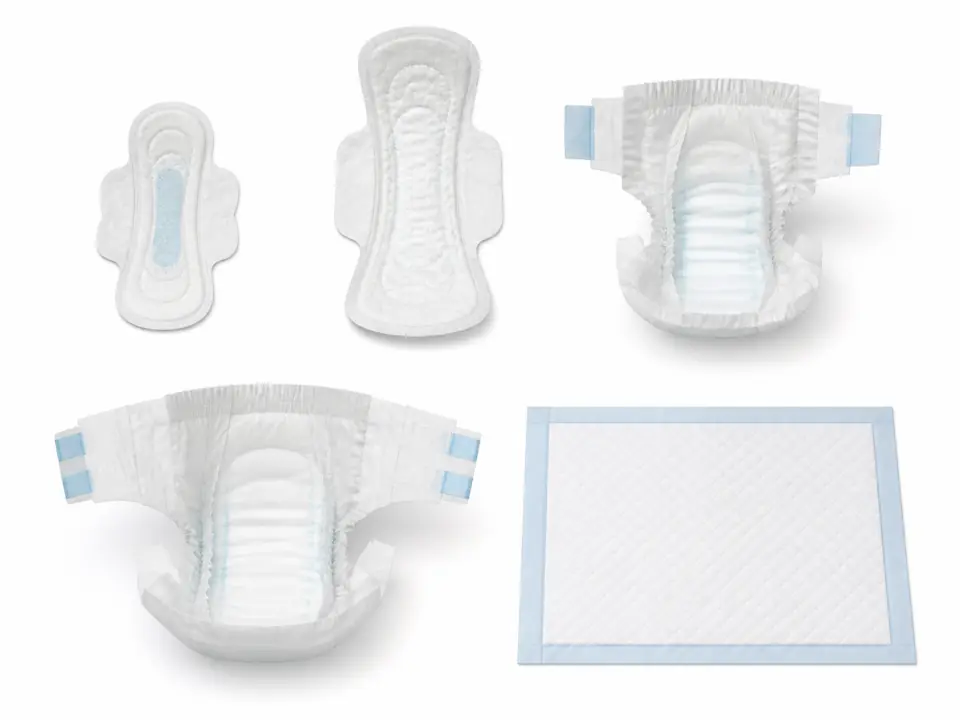 Sanitary pad, maternity pad, baby diaper, adult diaper and pet pad
